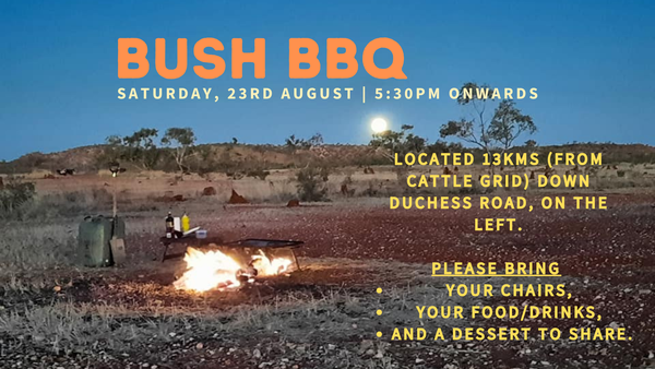 BUSH BBQ - SAVE THE DATE!