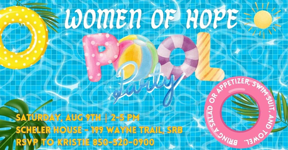 Women Of Hope Pool Party