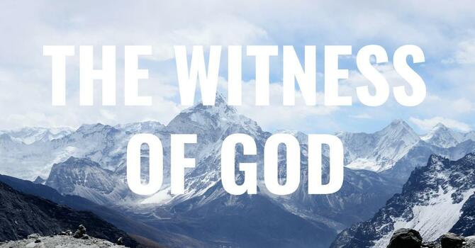 The Witness Of God - Bro. Urshan