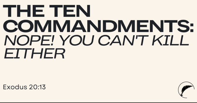 Nope! You Can't Kill Either