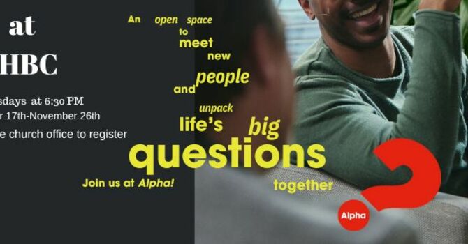 Alpha Course