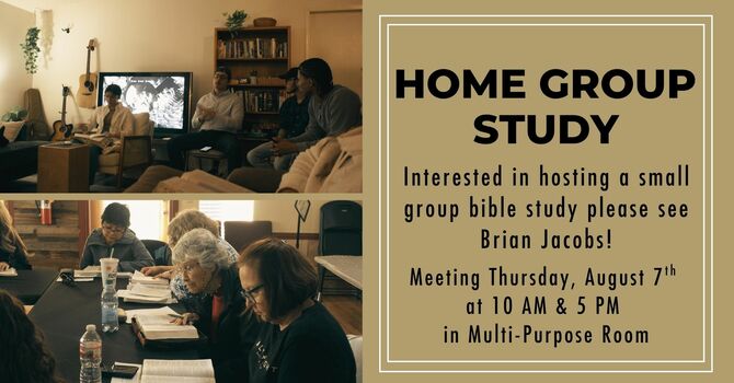 Home Group Meeting