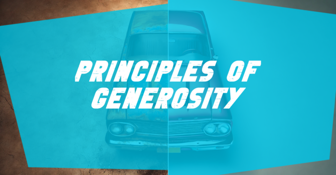 Principles of Generosity