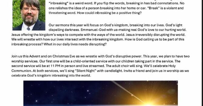 November-December 2024 Newsletter image