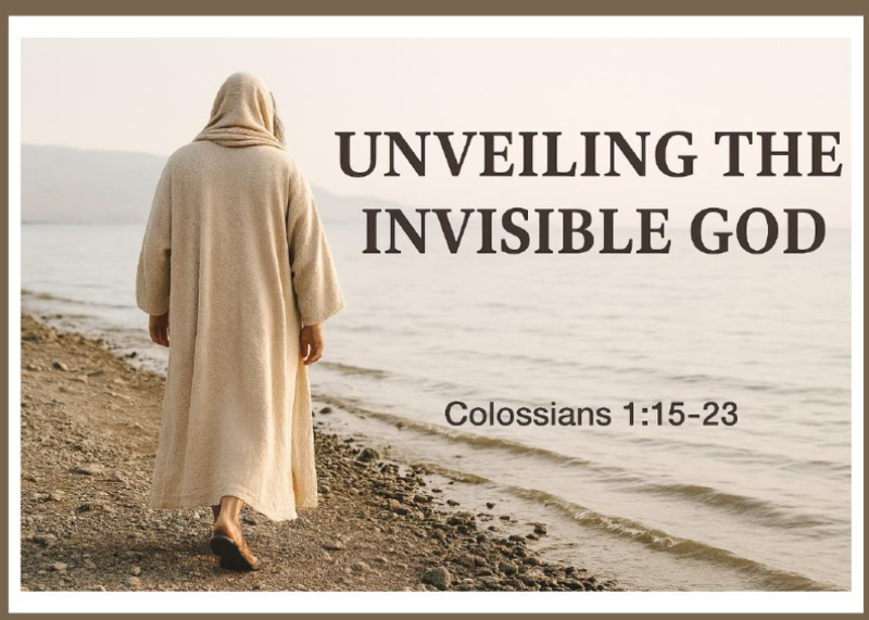 Unveiling the Invisible God