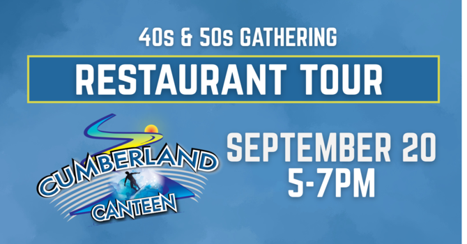 40s & 50s Gathering: Eating at Cumberland Canteen