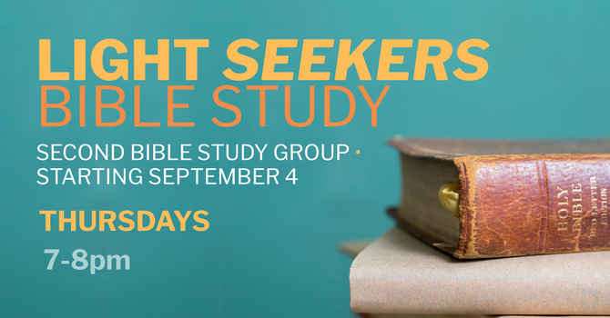Light Seekers: New Bible Study Coming This Fall!