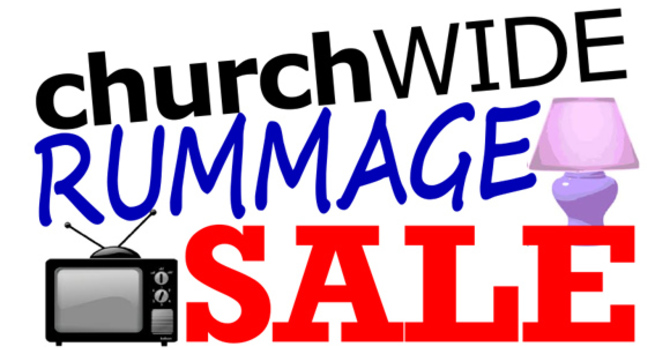 Bible Bowl Rummage Sale