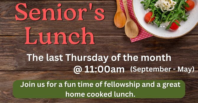 Senior's  Lunch