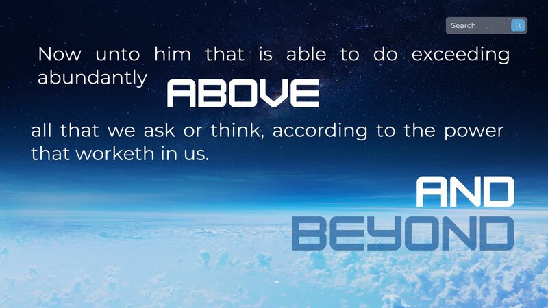 Above and Beyond