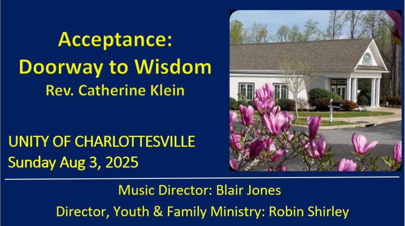 Acceptance: Doorway to Wisdom