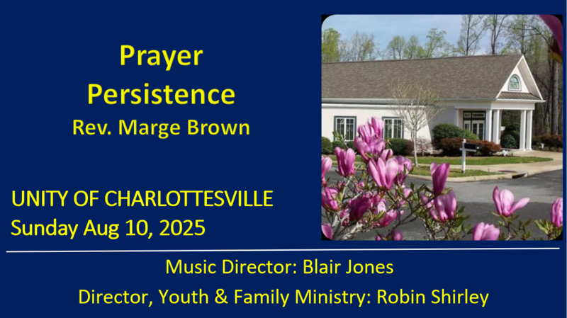 Prayer Persistence