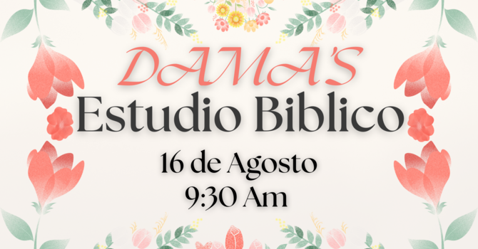 Estudio Biblico para Damas