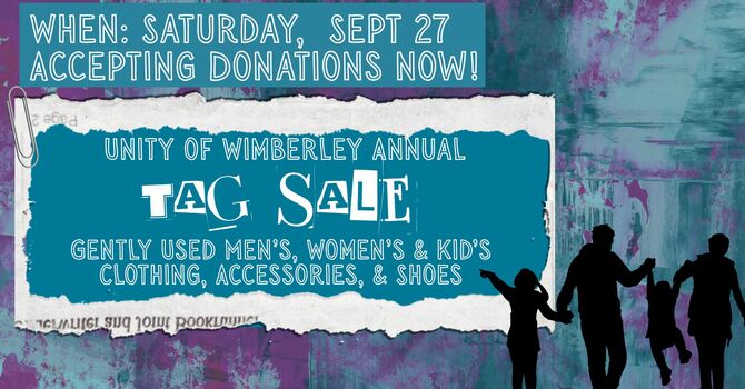 Annual Tag Sale!!