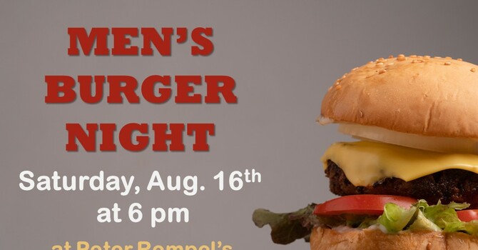 MEN'S BURGER NIGHT