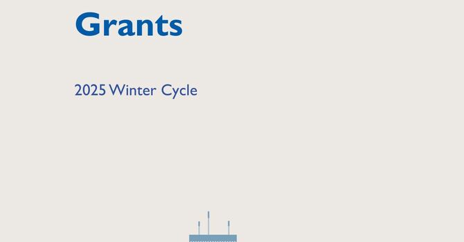 Winter Cycle Parish Development Grants