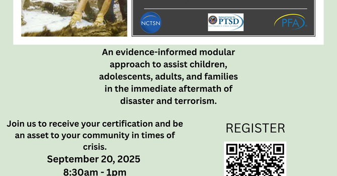 Psychological First Aid Training