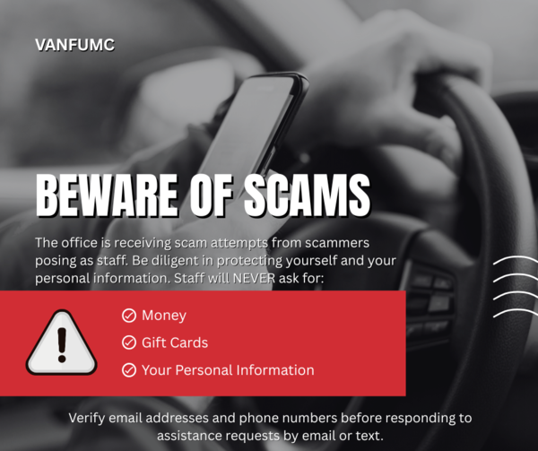 BEWARE OF SCAMMERS!