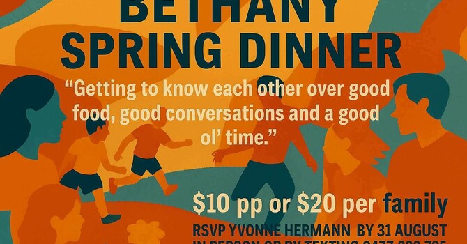 Bethany Spring Dinner