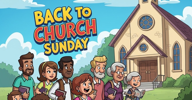 Back to Church Sunday on September 7th. Opening our Time Capsule image