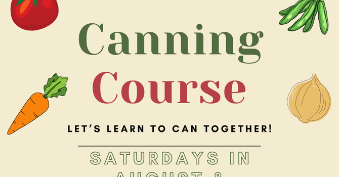 Canning Course