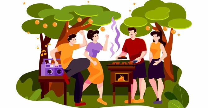 Outdoor Worship and Cookout