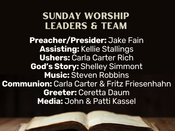 Leading us in Worship