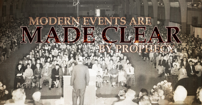 Future Events Becoming Clear By Prophecy 