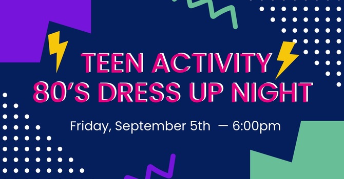 80’s Dress up Night