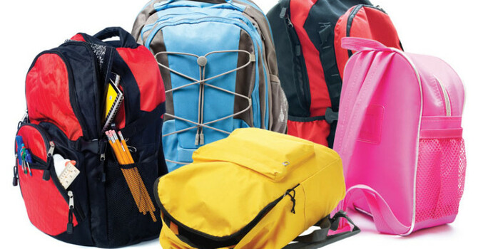 Blessing of the Backpacks