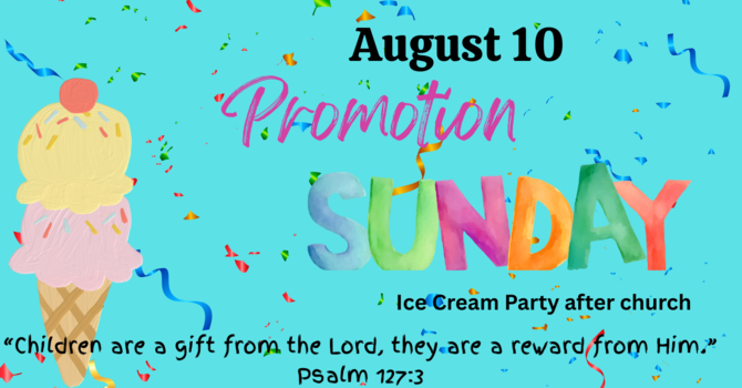 Promotion Sunday