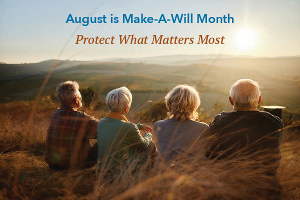August is Make-A-Will month