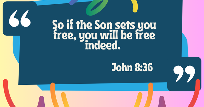 John 8:36  image