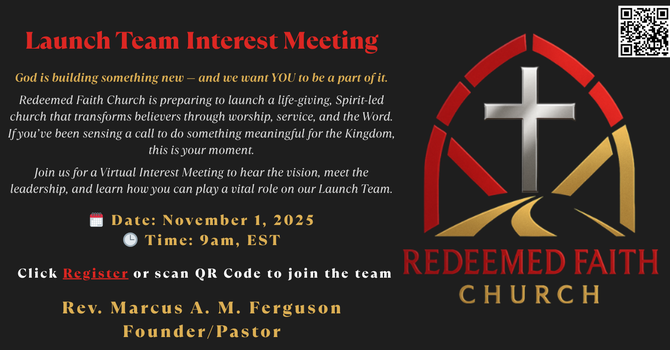 Launch Team Interest Meeting