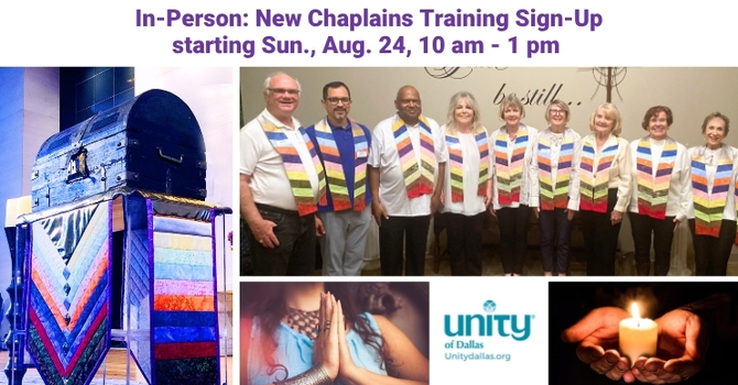 New Chaplains Training Sign-Up