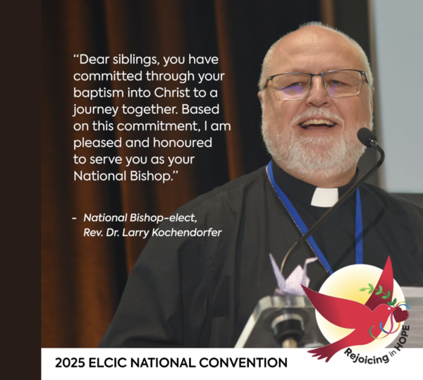 About our new National Bishop Elect Rev. Dr. Larry Kochendorfer