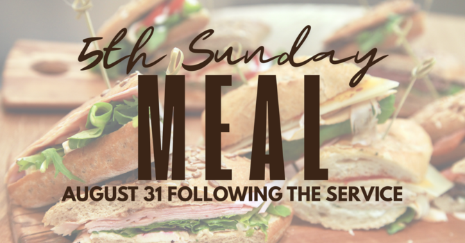 5TH SUNDAY MEAL