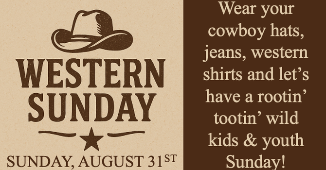 Western Kids & Youth Sunday