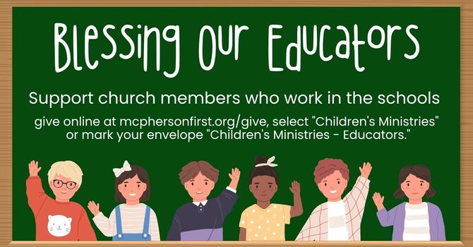 Blessing Our Educators Gift Campaign