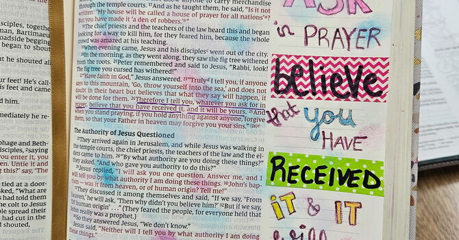 Bible Journaling Class