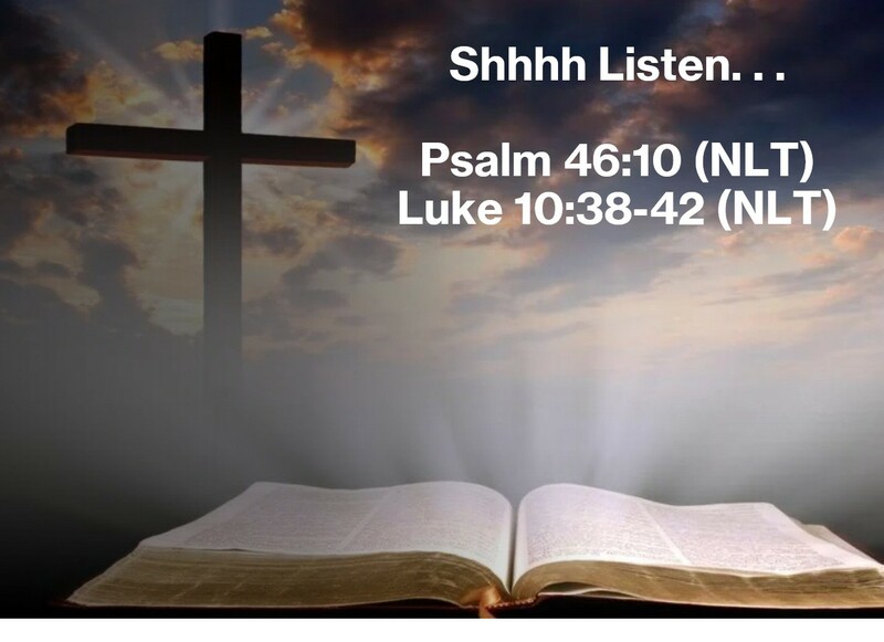 "Shhhh...Listen"