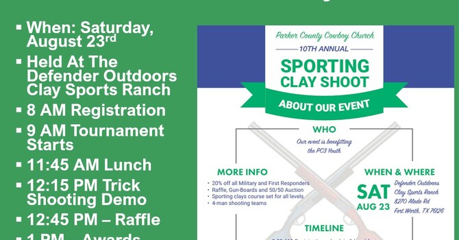 PC3 Annual Clay Shoot