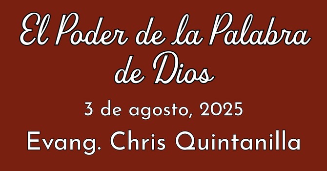 El Poder de la Palabra de Dios