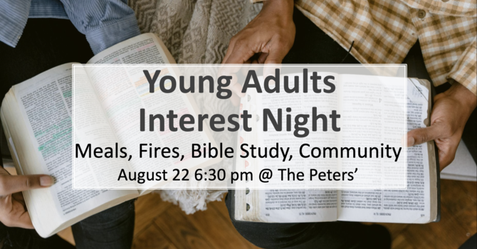 Young Adults​  Interest Night​