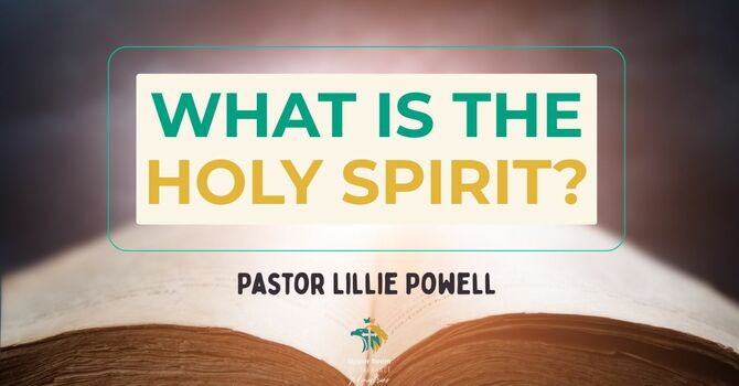 What Is The Holy Spirit?
