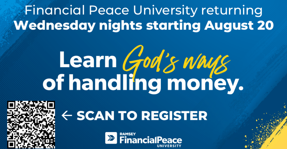 Financial Peace University - Fall 2025