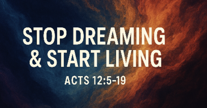 Stop Dreaming and Start Living