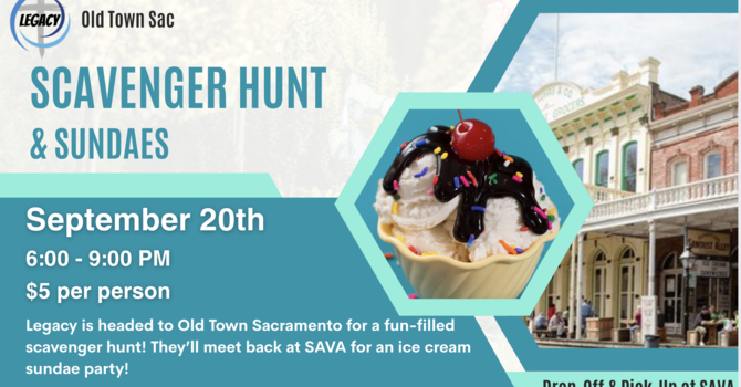 Legacy Scavenger Hunt and Sundaes