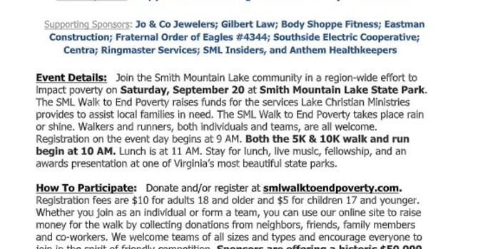 SML Walk to End Poverty
