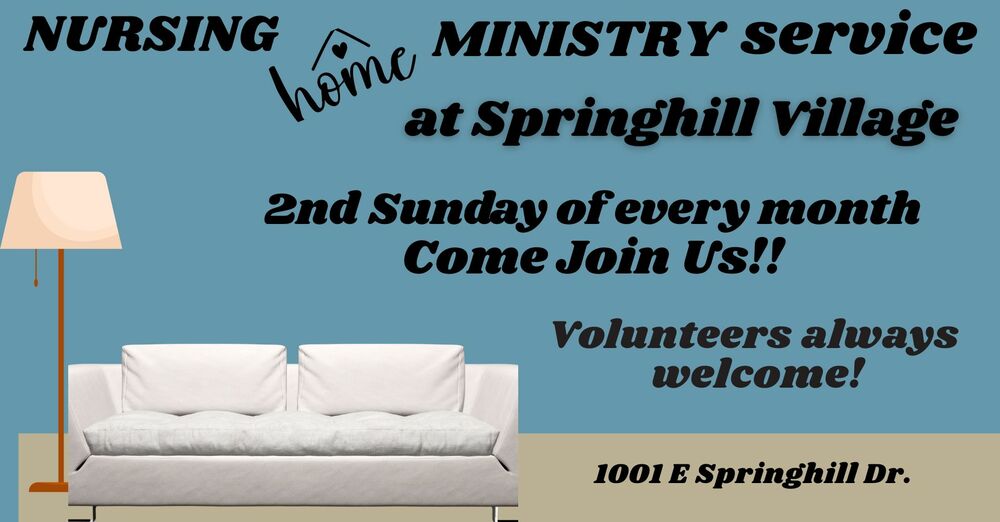 Nursing Home Ministry
